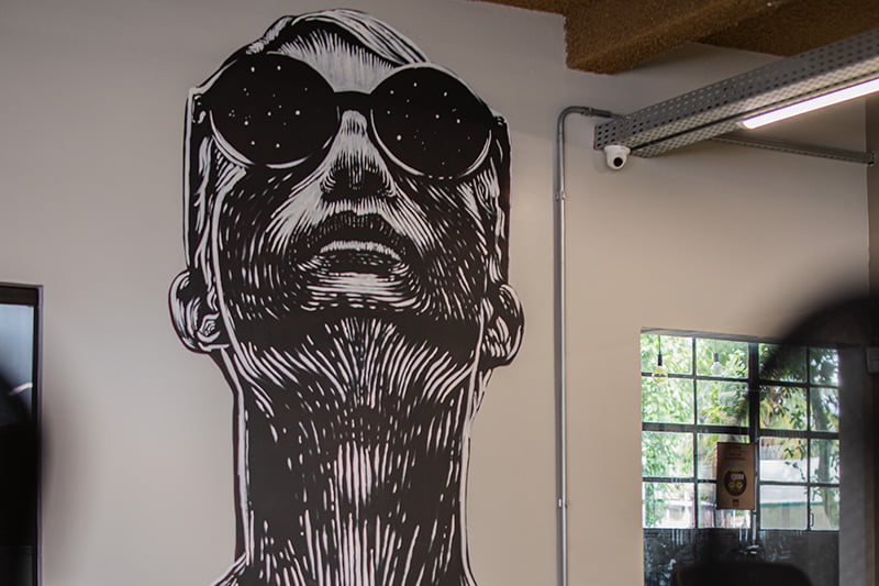 arte na parede