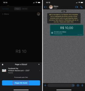 whatsapp pay passo 5